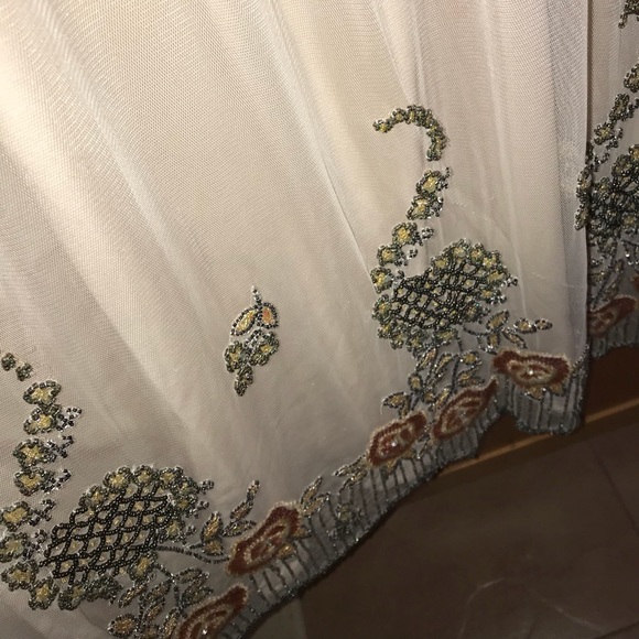 Topshop Embellished Cape Dress - Bridal Wedding - Picture 6 of 6